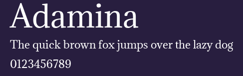 Adamina Preview