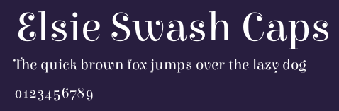 Elsie Swash Caps Preview