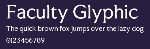 Faculty Glyphic Preview