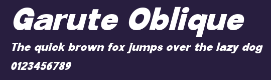 Garute Oblique Preview
