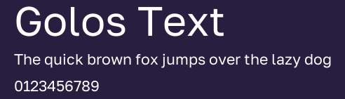 Golos Text Preview