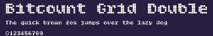 Bitcount Grid Double Preview
