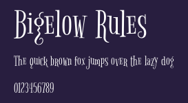 Bigelow Rules Preview