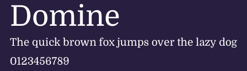 Domine Preview
