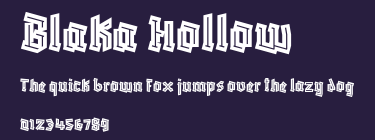 Blaka Hollow Preview