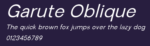 Garute Oblique Preview
