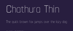 Chathura Thin Preview