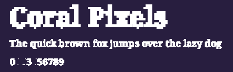 Coral Pixels Preview