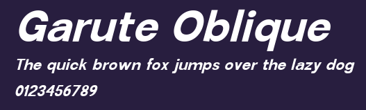 Garute Oblique Preview
