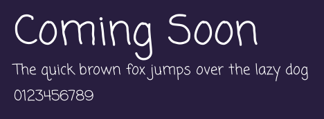 Coming Soon Preview