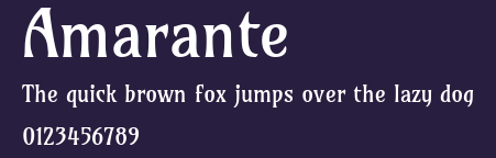 Amarante Preview