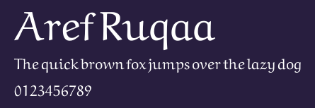 Aref Ruqaa Preview