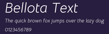 Bellota Text Preview