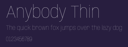 Anybody Thin Preview