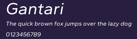 Gantari Preview
