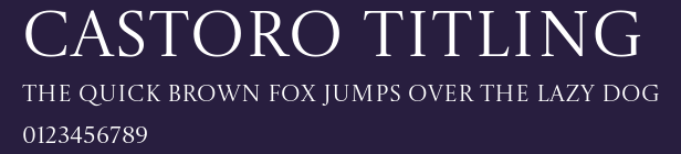 Castoro Titling Preview
