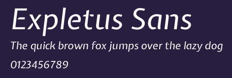 Expletus Sans Preview