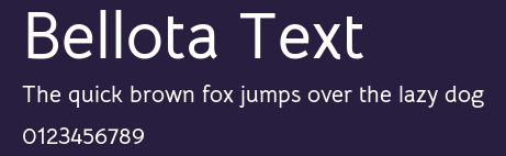 Bellota Text Preview