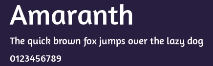Amaranth Preview