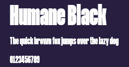 Humane Black Preview