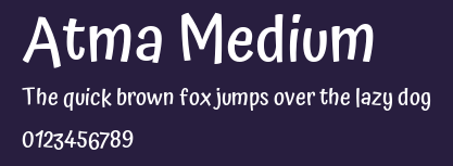 Atma Medium Preview