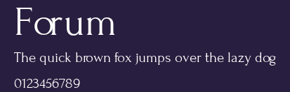 Forum Preview