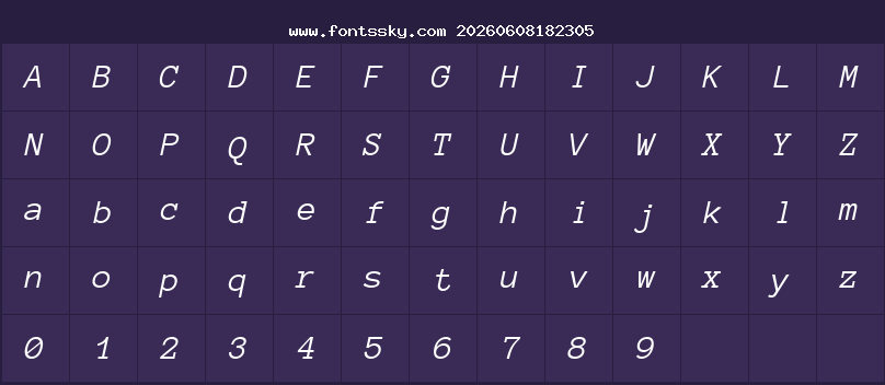 Character Map