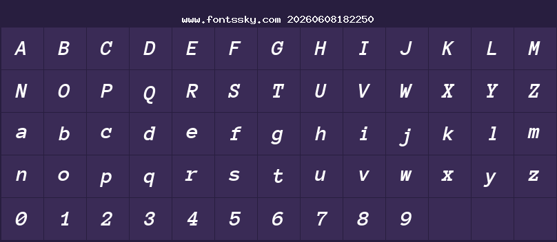 Character Map