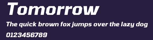 Tomorrow Preview