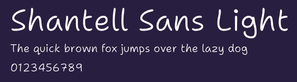 Shantell Sans Light Preview