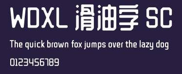 WDXL 滑油字 SC Preview