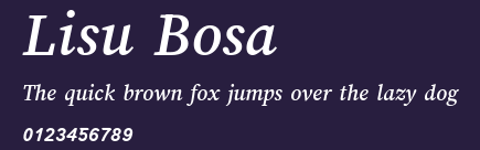 Lisu Bosa Preview