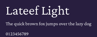 Lateef Light Preview