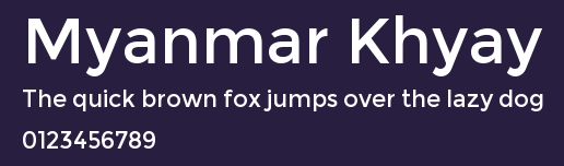Myanmar Khyay Preview