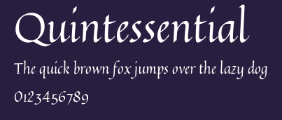 Quintessential Preview