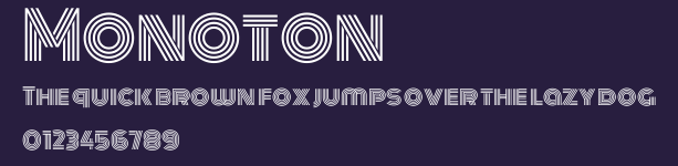 Monoton Preview
