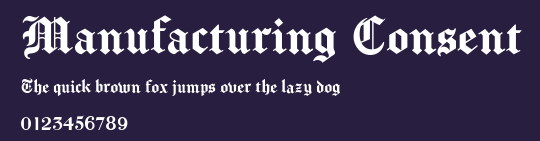 Manufacturing Consent Preview