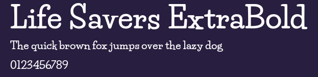 Life Savers ExtraBold Preview