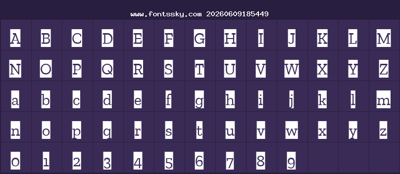 Character Map