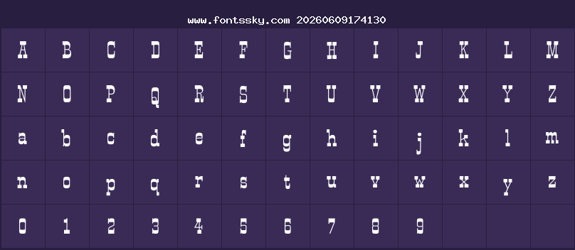Character Map
