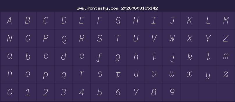 Character Map