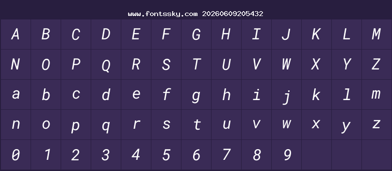 Character Map