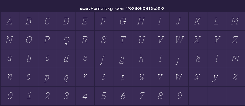 Character Map