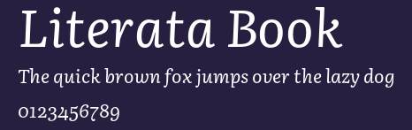 Literata Book Preview
