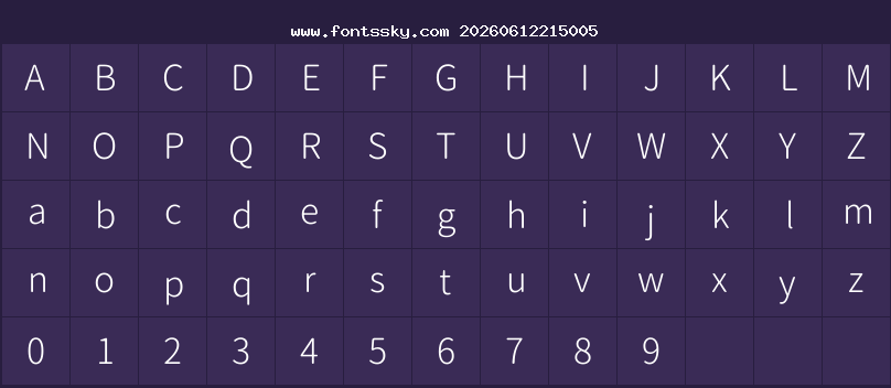 .HeitiUI GB18030PUA Character Map