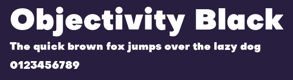 Objectivity Black Preview