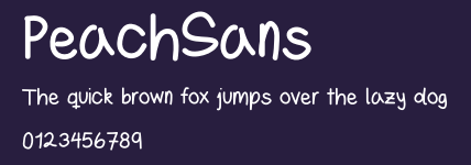 PeachSans Preview