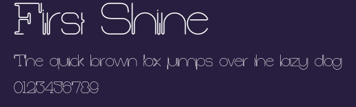 First Shine Preview