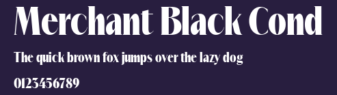 Merchant Black Cond Preview