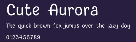 Cute Aurora Preview